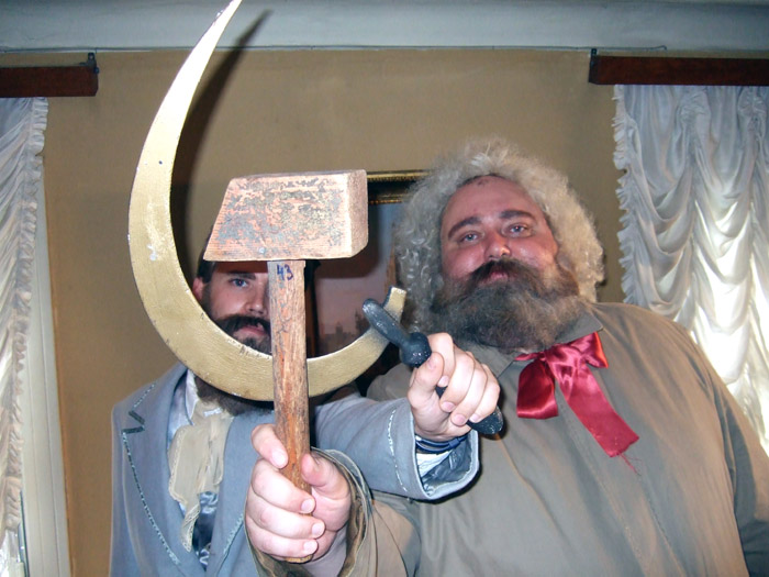 Я в гриме Карла Маркса - 2.