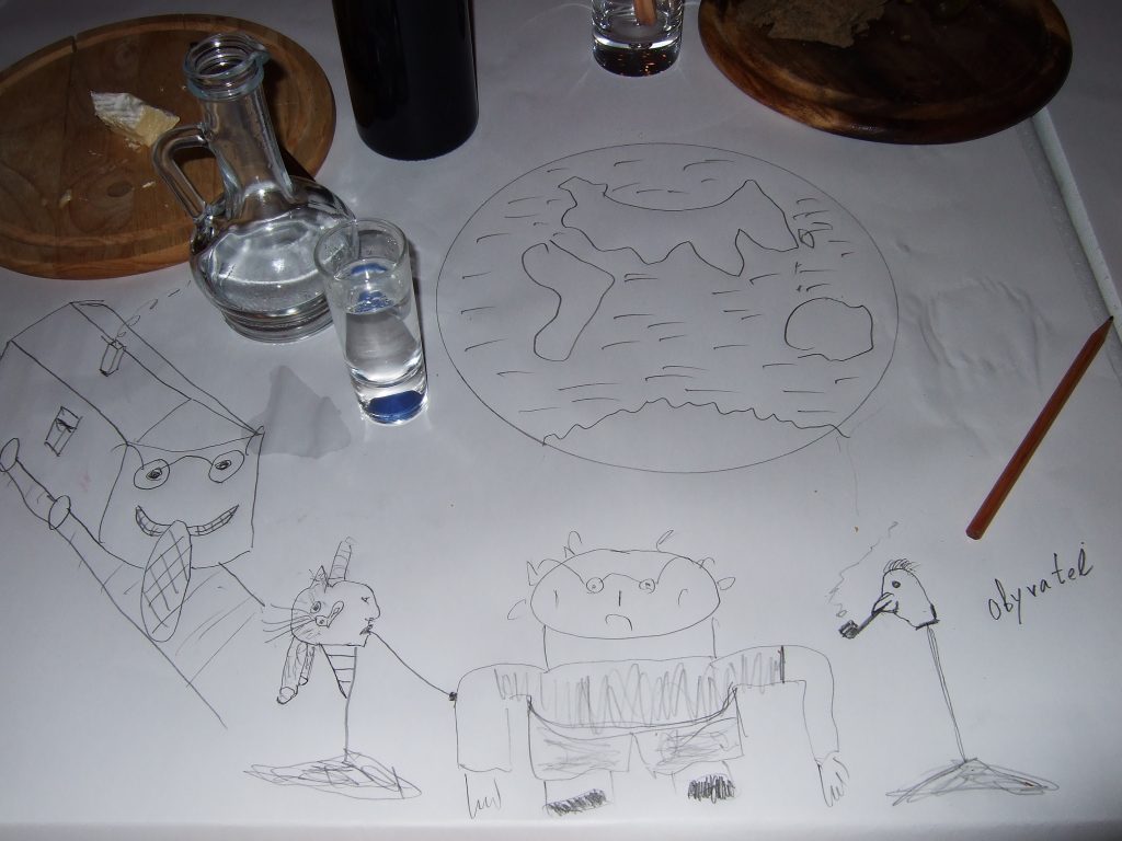 Рисунок в "Жан-Жаке" - 1.