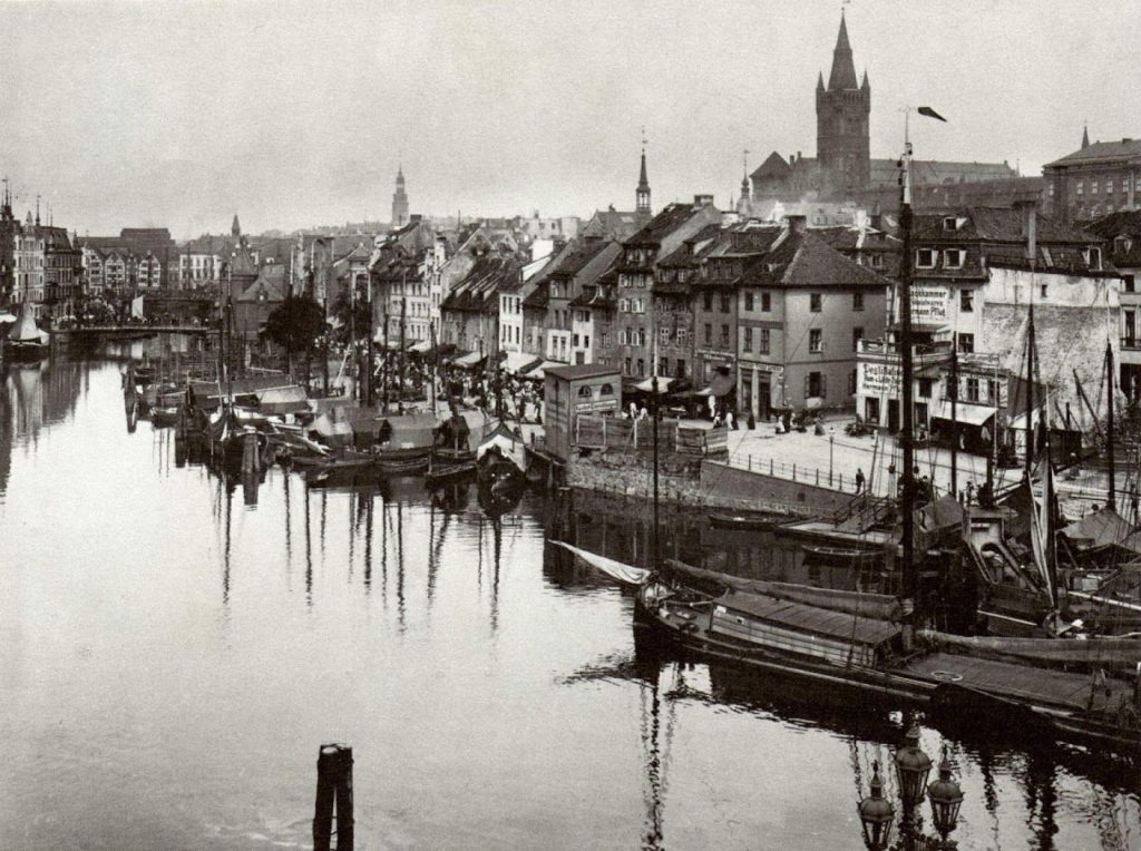 Река Прегель, сегодня Преголя.