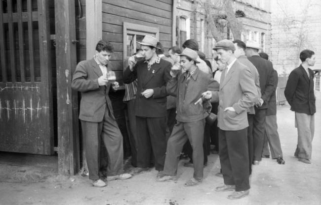 Советские пивные.