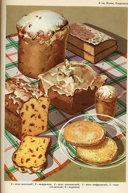 Кексы и коржики.